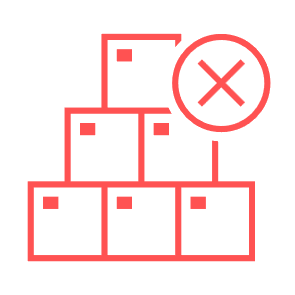 Icon to illustrate the risk of overload