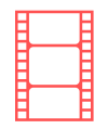 Icon of a filmstrip