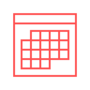 Icon of a calendar