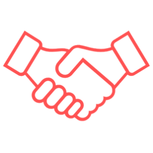 Icon of a handshake