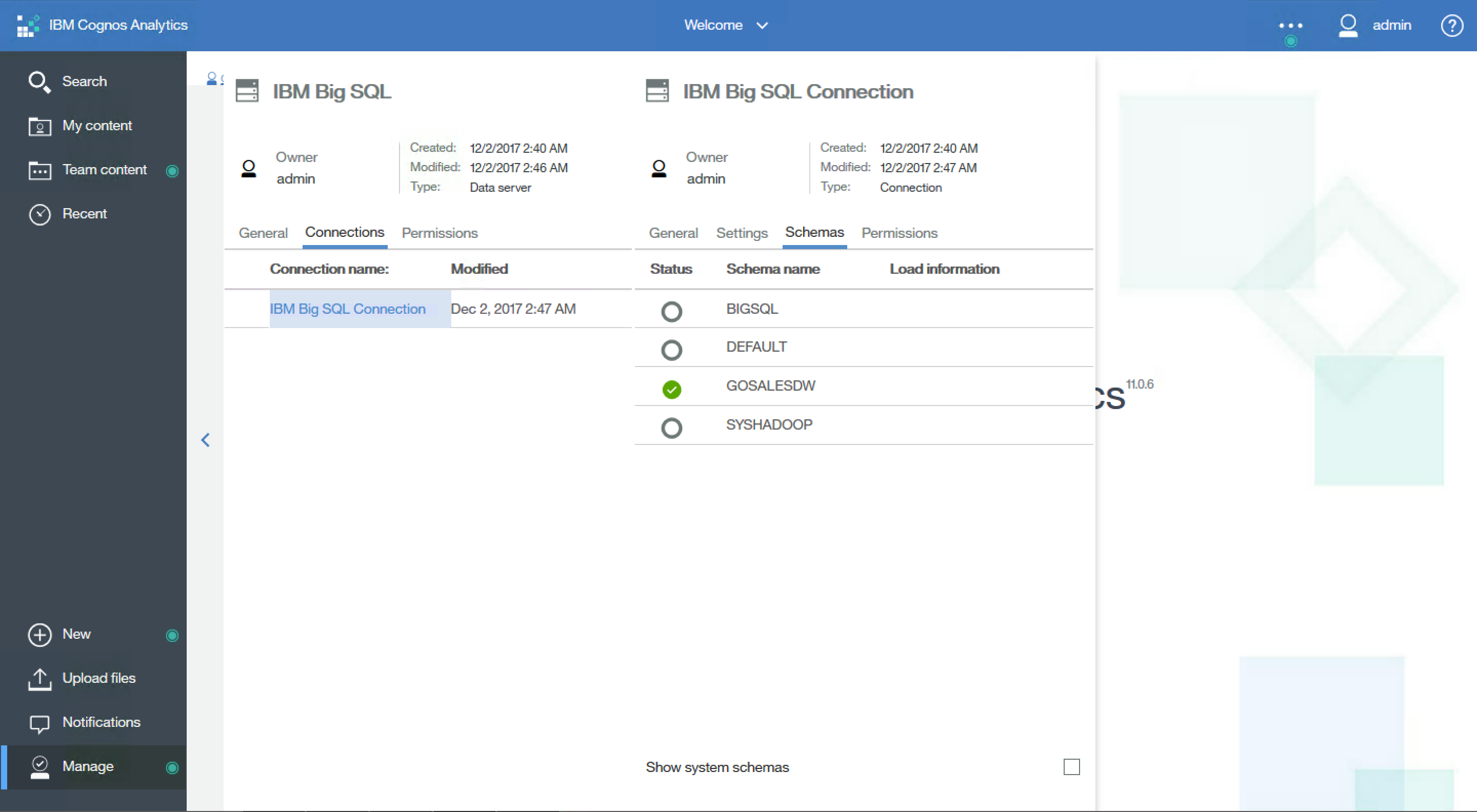 Picture of IBM Cognos Real-time Monitoring tools.