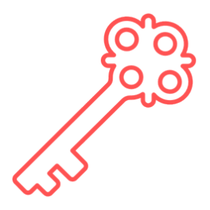 Icon of a key